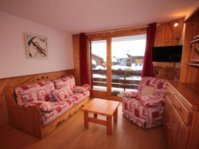 Studio cabine lumineux avec balcon et vue, 4 pers, TV, Wi-Fi, Les Saisies - FR-1-293-142